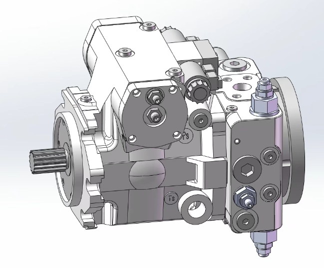 HD-A4VG71 Through-Axis Plunger Variabel Pompa Produk Rilis
